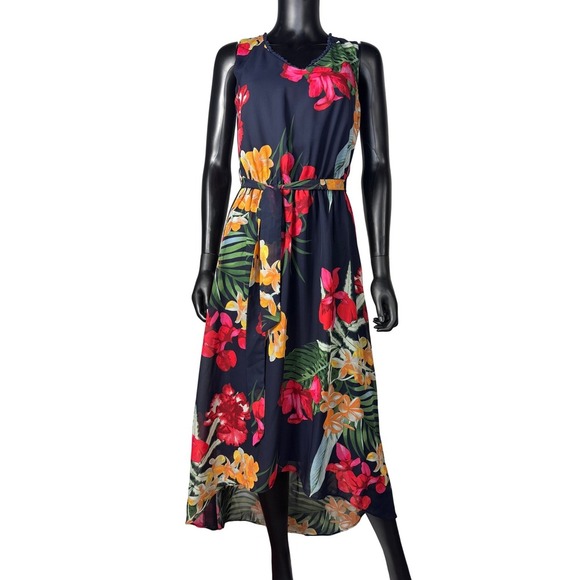 Apt. 9 Women's Floral Print Sleeveless Maxi Dress - Size S - Picture 1 of 12